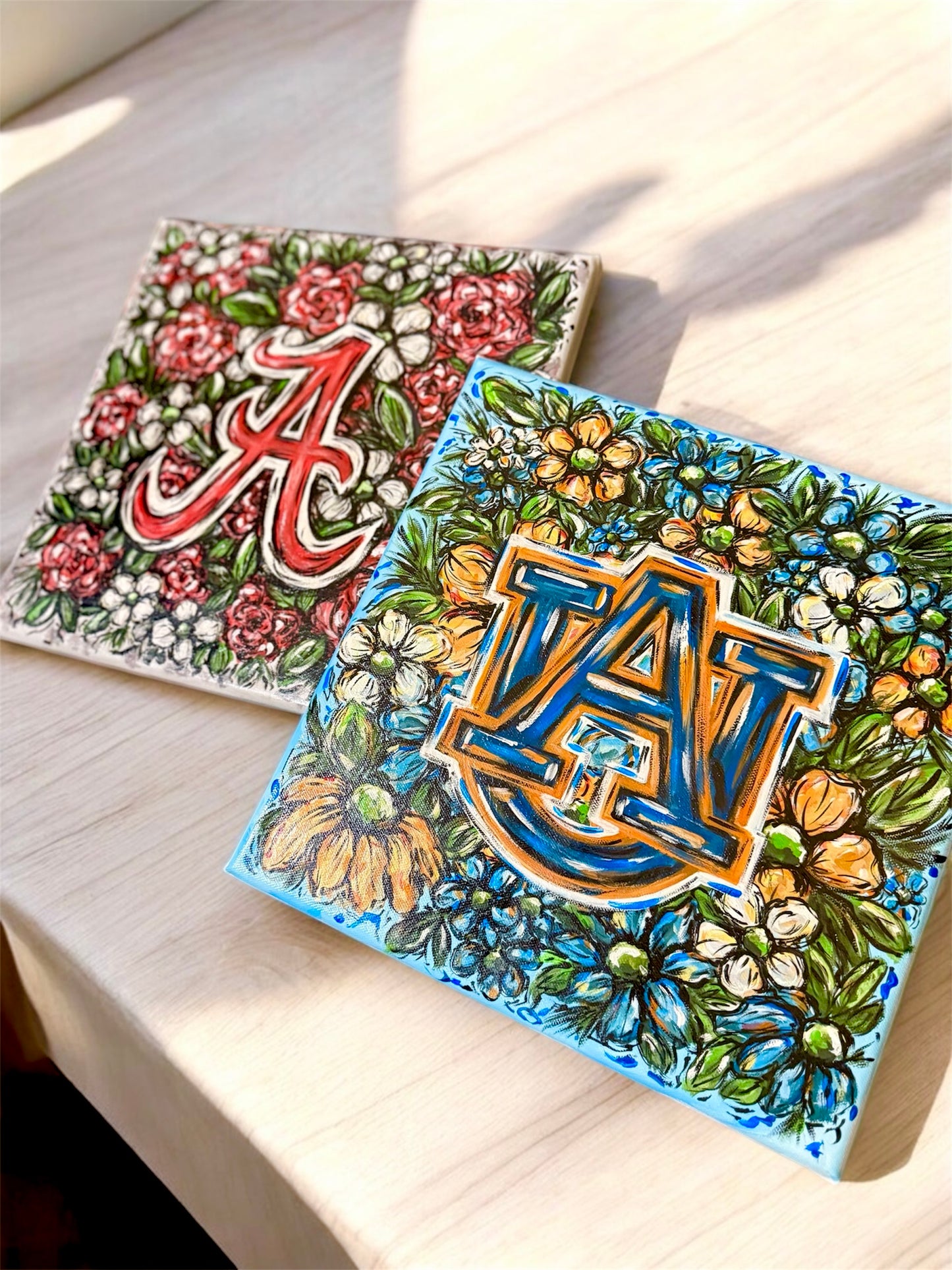 Custom Painted College Canvas
