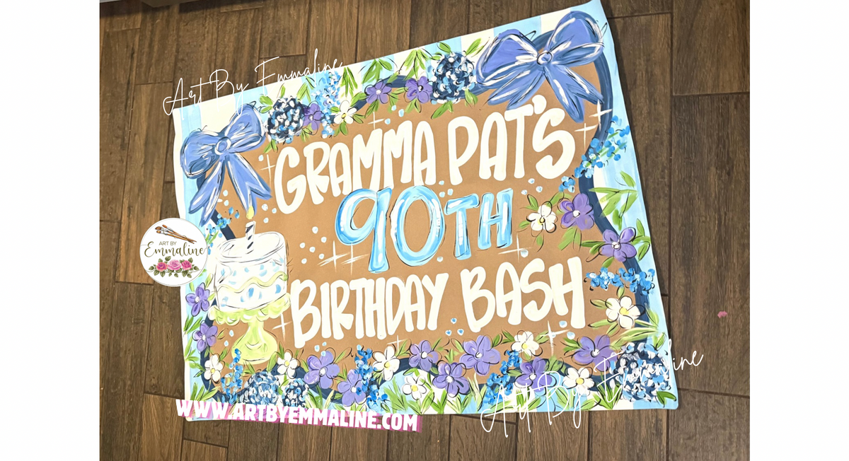 Custom Hand-Painted Banners