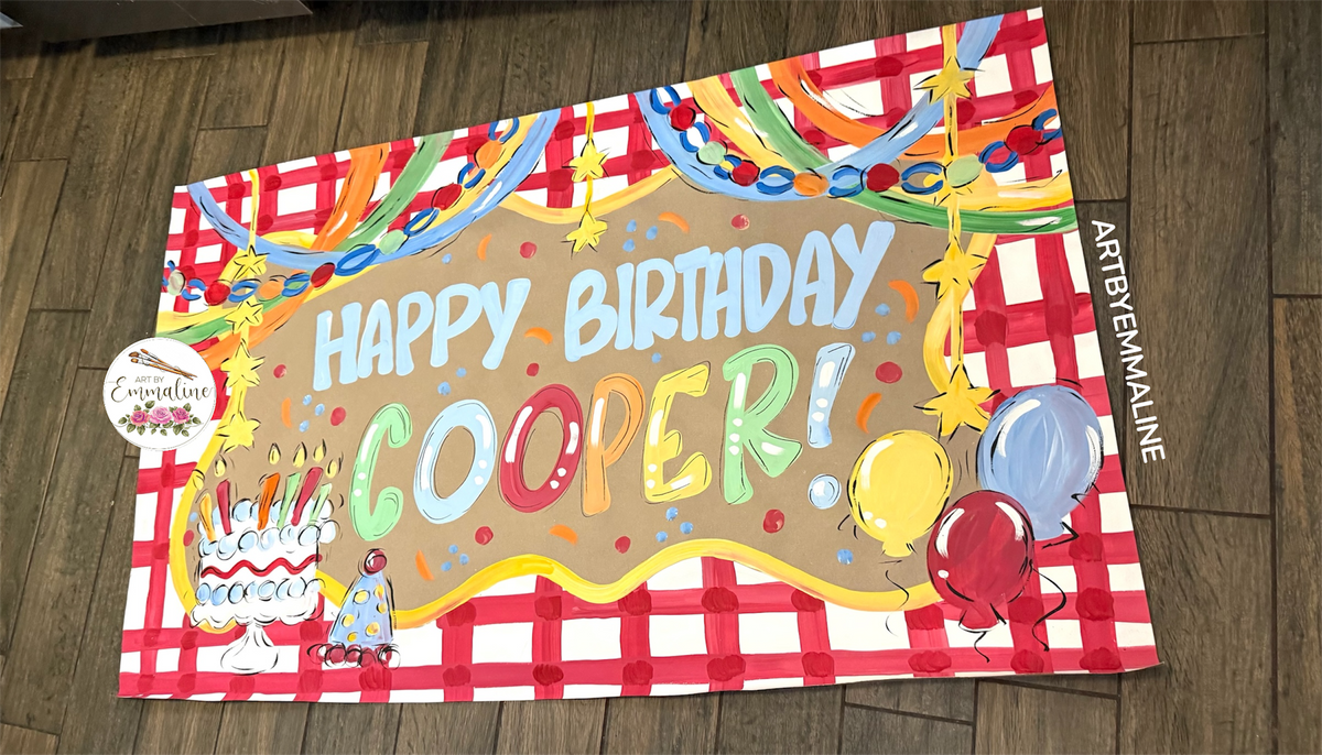 Custom Hand-Painted Banners