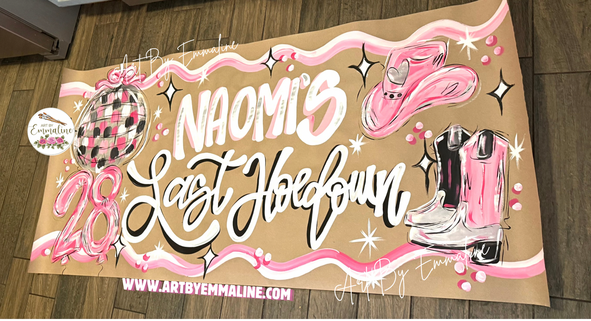 Custom Hand-Painted Banners