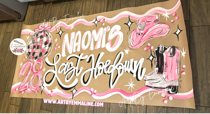 Custom Hand-Painted Banners
